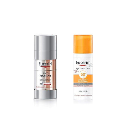 Eucerin Cofanetto Anti-pigment Siero+fluido Spf50