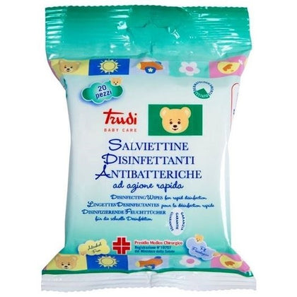 Trudi Baby Care Salviettine Disinfettanti 20 Pezzi
