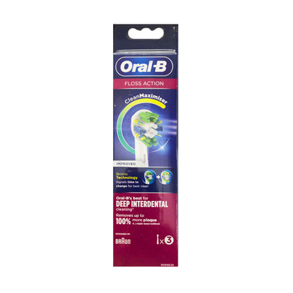 Oral B Eb 25 Floss Action 3 Testine Ricambio