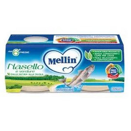 Mellin Omogeneizzato Nasello 2x80g