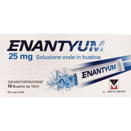 Enantyum 10 Buste 25mg 10ml Soluzione Orale