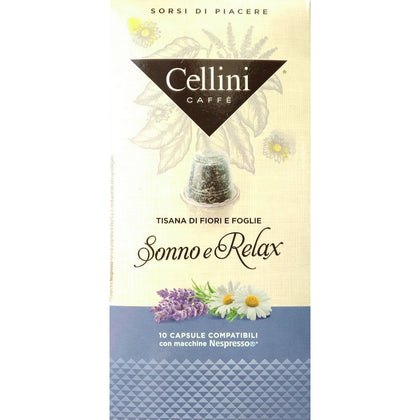 Tisana Sonno Relax 10 Capsule Cellini Promo Speciale Guarda