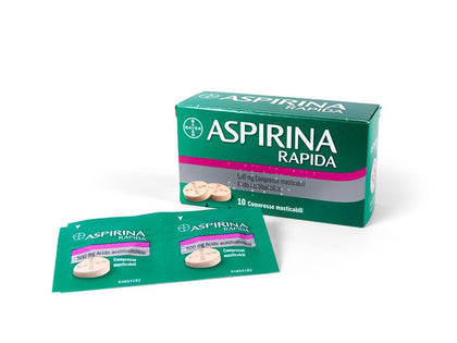 Aspirina Rapida 10 Compresse Masticabili 500mg
