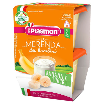 Plasmon La Merenda Dei Bambini Banana E Yogurt