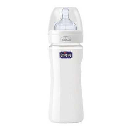 Chicco Biberon Vetro No Decorazione Silicone 240ml