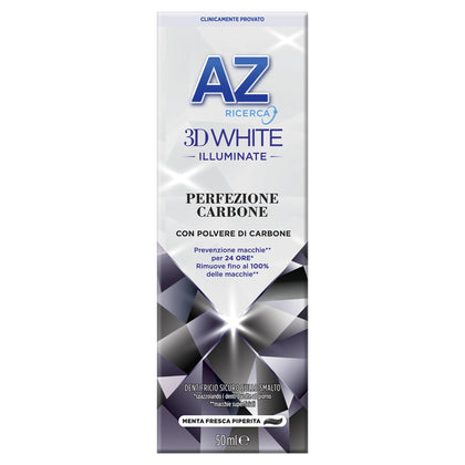 Az 3d White Dentifricio Illuminante Perfezione Carbone 50ml