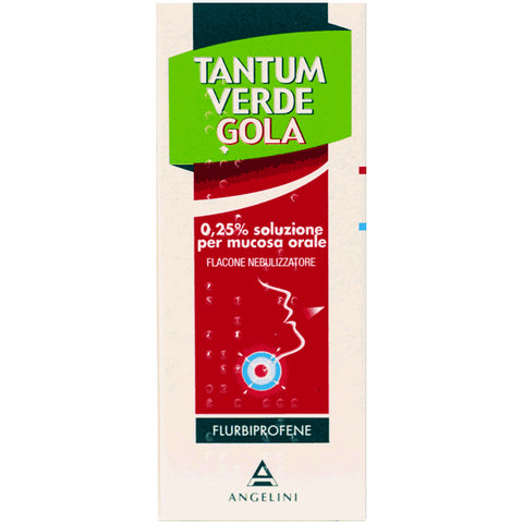 Tantum Verde Gola Nebulizzatore 15ml 0,25%