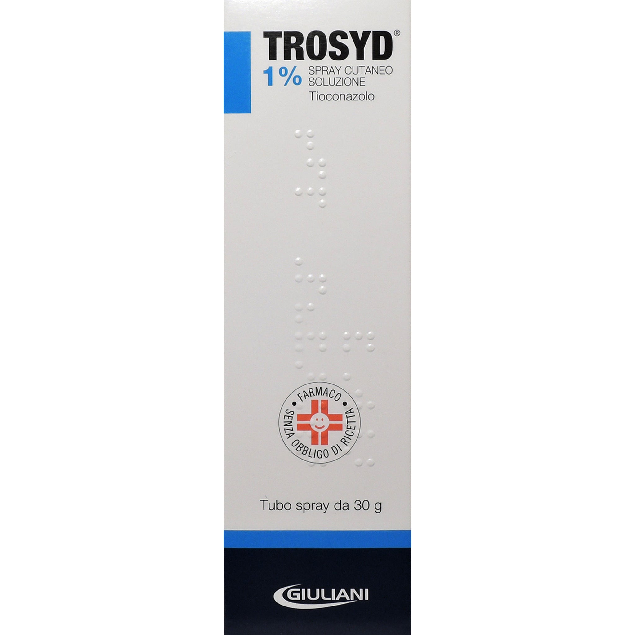 Trosyd Spray Cutaneo 30g 1%