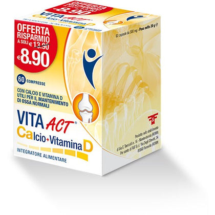 Vita Act Calcio+vit D 60 Compresse