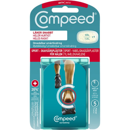 Compeed Cerotti Per Vesciche Tallone Sport 5 Pezzi