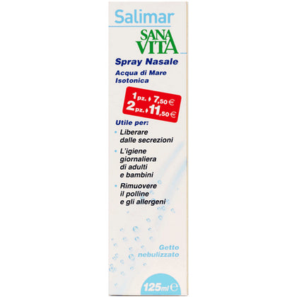 Sanavita Salimar Spray Nasale 125ml