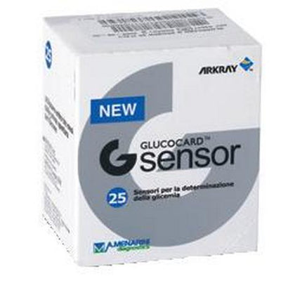 Glucocard G Sensor 25 Strisce