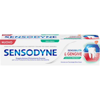 Sensodyne Dentifricio Active Protect Sensibilita' Gengive