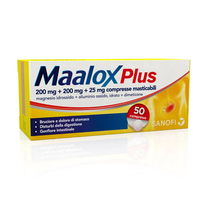 Maalox Plus 50 Compresse Masticabili