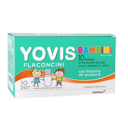 Yovis Bambini Fragola 10 Flaconcini X 10ml