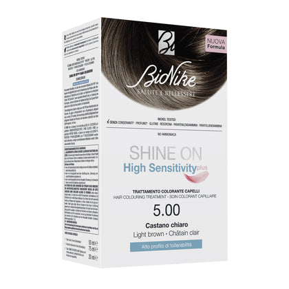 Bionike Shine On High Sensitivity Plus 5.00 Castano Chiaro