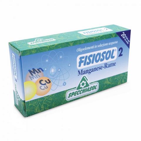 Fisiosol 2 Manganese Rame 20f 2ml
