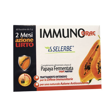 Selerbe Papaya Fermentata Immunoorac 60 Bustine
