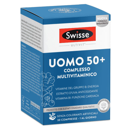 Swisse Multivitaminico Uomo 50+ 30 Compresse