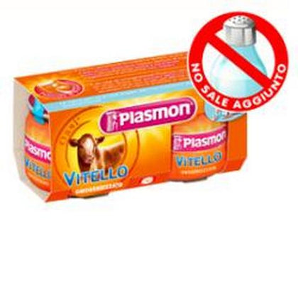 Plasmon Omogeneizzato Vitello 80gx2 Pezzi