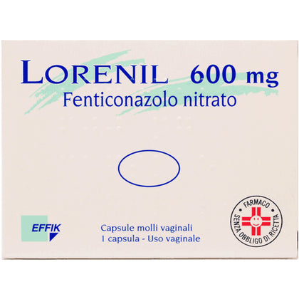 Lorenil 1 Capsule Molli Vaginali 600mg