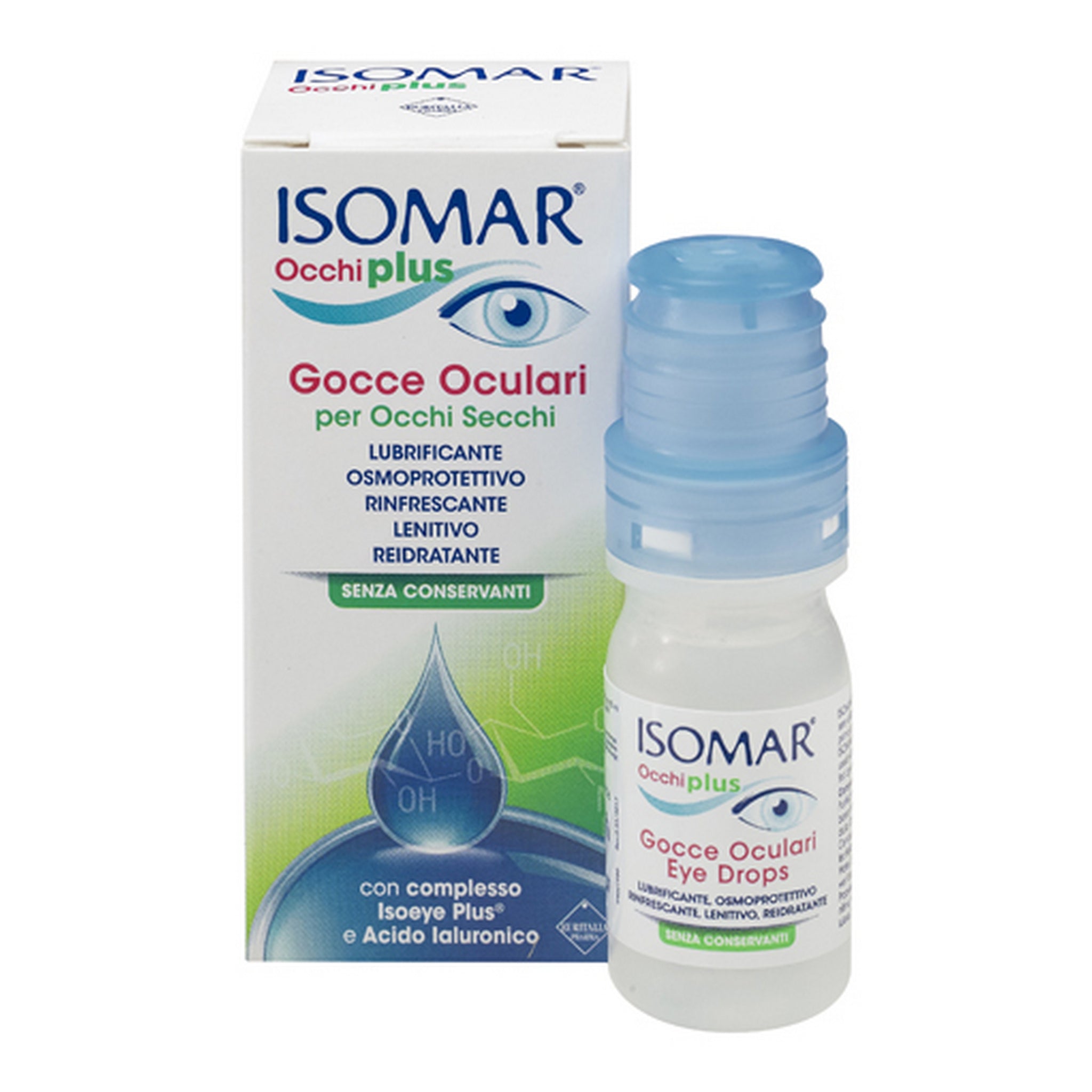 Isomar Occhiplus Acido Ialuronico 0,25% Multidose
