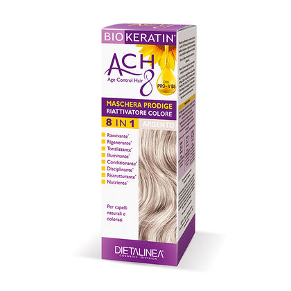 Biokeratin Ach8 Maschera Capelli Riattivatore Colore Argento