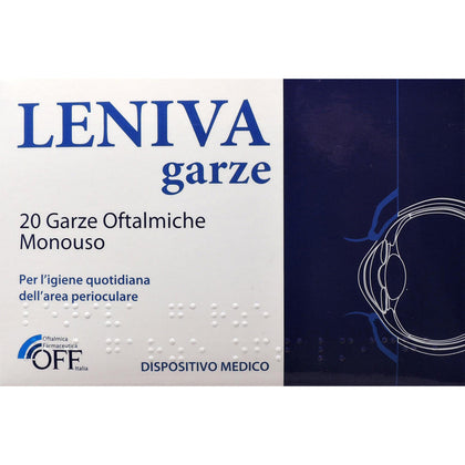 Leniva Garze Monouso 20 Pezzi