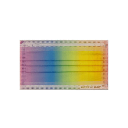 Mascherina Chirurgica Bambini Colorata Arcobaleno 10 Pezzi