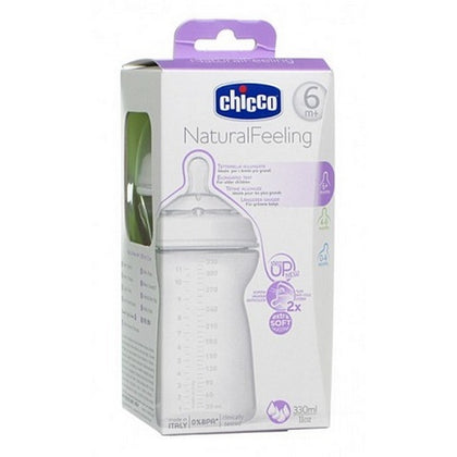 Chicco Biberon Natural Feel 6m+ 330ml