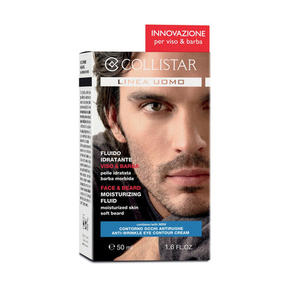 Collistar Uomo Fluido Idratante Viso&barba 50ml
