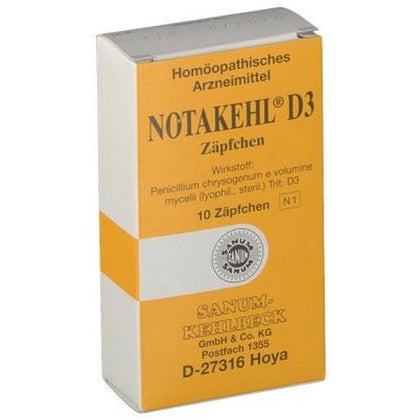 Notakehl D3 10 Supposte 2g Sanum