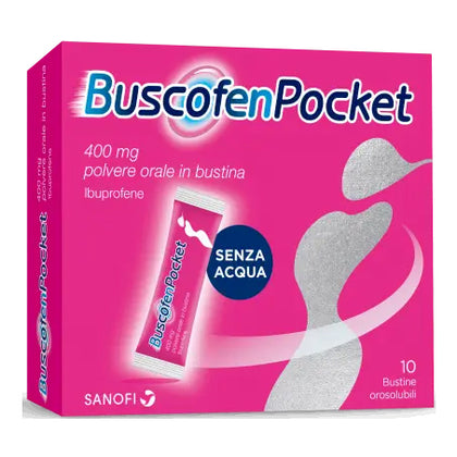 Buscofen Pocket 10 Bustine Orosolubili 400mg