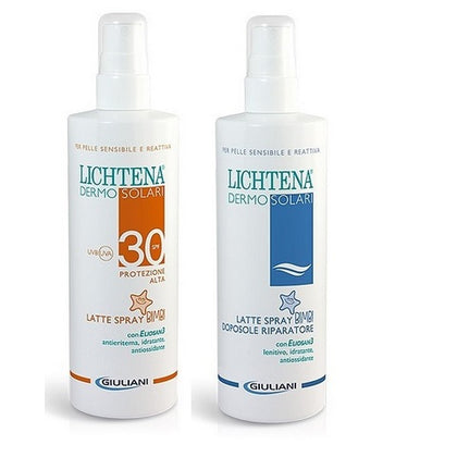 Lichtena Dermosolari Latte 30+ Doposole Bambini