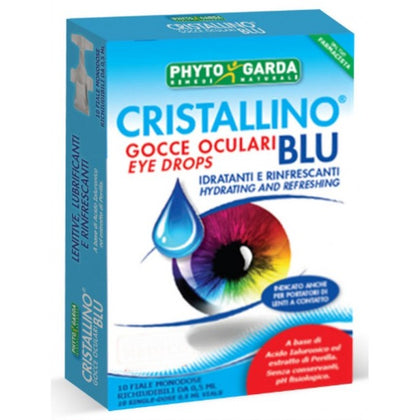 Phyto Garda Crystallino Blu Gocce Oculari 10 Flaconcini