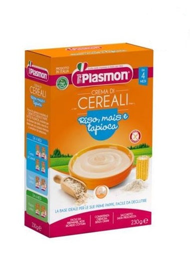 Plasmon Cereali Crema Riso Mais E Tapioca