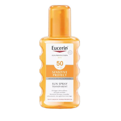 Eucerin Sensitive Protect Sun Spray Transparent SPF50 200Ml