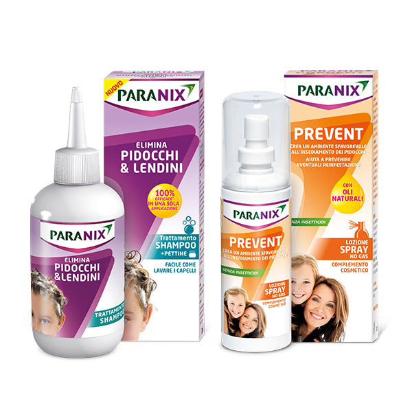 Paranix Shampoo Trattamento + Lozione Spray Preventiva