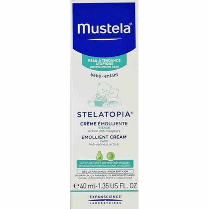 Mustela Stelatopia Crema Emolliente Viso 40ml