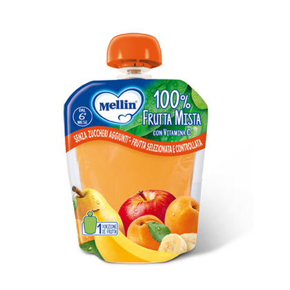 Mellin 100% Frutta Mista Con Vitamina C 90g