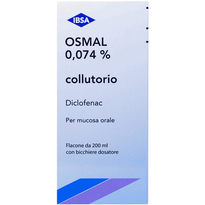 Osmal Collutorio 200ml 0,074%+dos