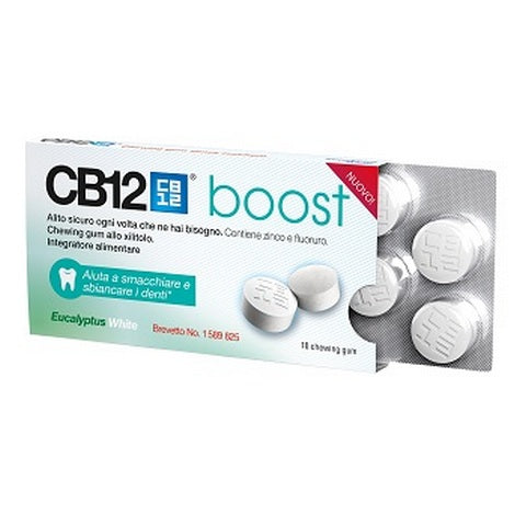 Cb12 Boost Eucalipto White 10chewingum