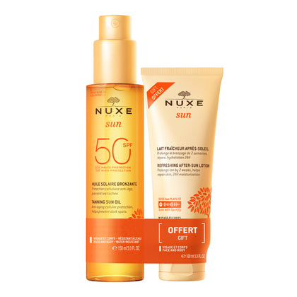 Nuxe Sun Duo Latte Solare Spray Spf50 + Latte Doposole 100ml