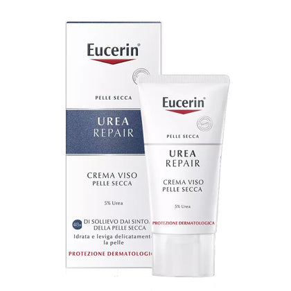 Eucerin Urea Repair Crema Viso Levigante 5% Urea 50ml