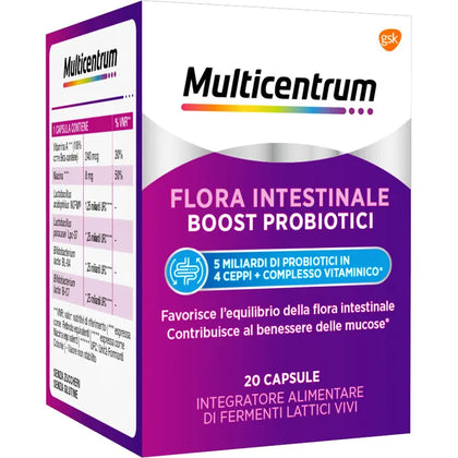 Multicentrum Flora Intestinale Boost Probiotici 16 Flaconi