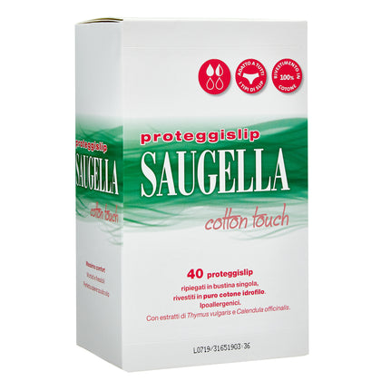 Saugella Cotton Touch Proteggislip 40 Pezzi