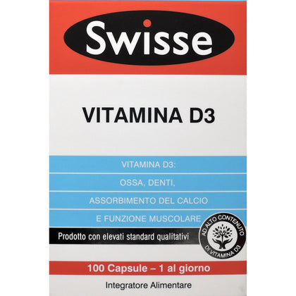 Swisse Vitamina D3 100 Capsule