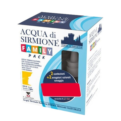 Acqua Di Sirmione Family Pack 12 Flaoncini+2 Erogatori