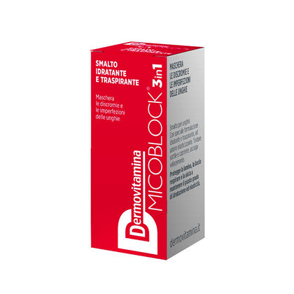 Dermovitamina Micoblock 3in1 Smalto Rosso 5ml