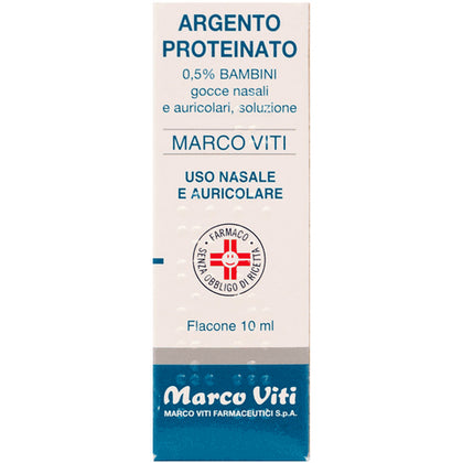 Argento Proteinato 0,5% 10ml